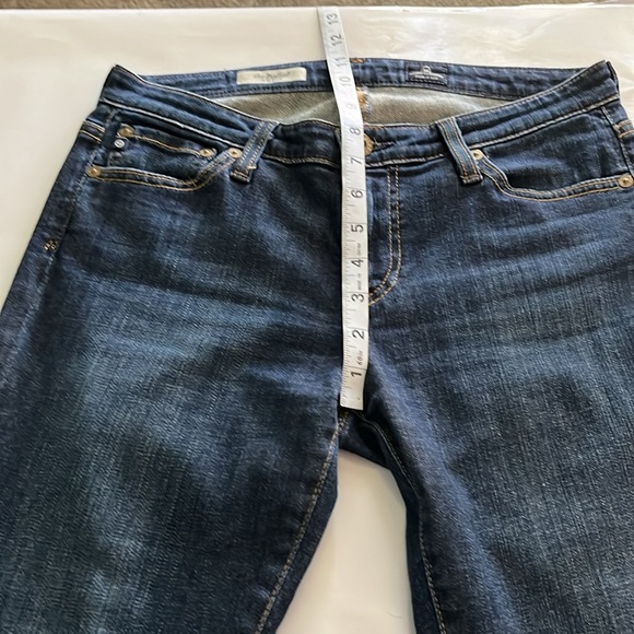 Ag Adriano Goldschmied The Ballard Slim Boot Mid Rise Size 28R - Picture 6 of 16